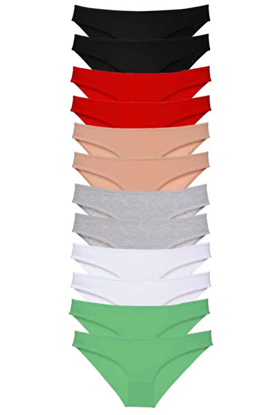 Mestore 12 Pieces Super Eco Set Lycra Women's Slip Panties Set 2