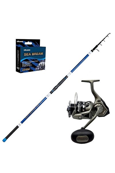 Okuma Acuador 8000 - Ryuji Surf Master 420cm Surf Olta Seti