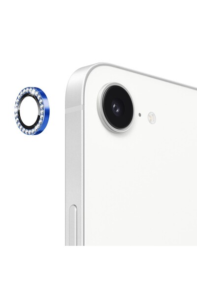 ENKAY Apple iPhone 16e/17e Κρίκος Προστασίας για Κάμερα Sea Blue