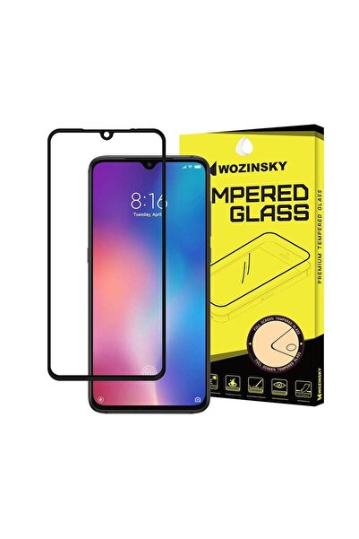 WOZINSKY Xiaomi Mi 9 Tempered Glass Full Cover 9H Black