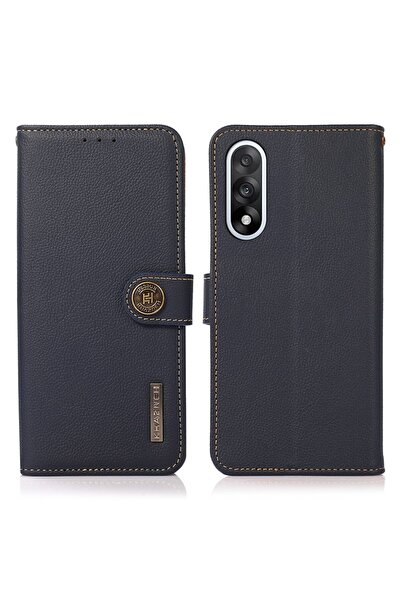 KHAZNEH Δερμάτινη Θήκη Πορτοφόλι Blue (OnePlus Nord 5 5G)