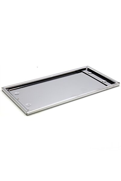 silky glows Aesthetic Square License Plate Holder 25X16Cm - Motorcycle Accessory