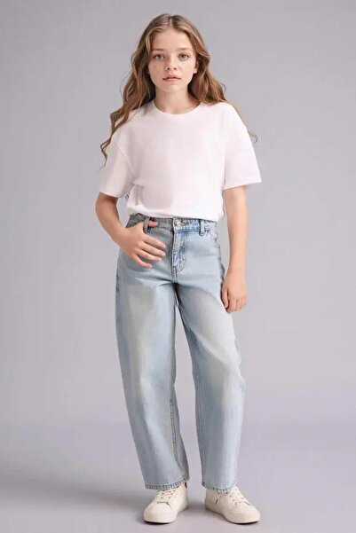 DeFacto G4650A8 Kız Çocuk Jean Pantolon