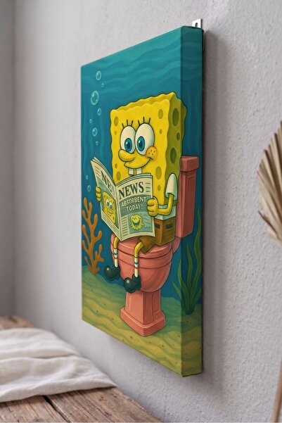 Harika bir ev BANYO VE MUTFAK İÇİN KANVAS TABLO HAYVAN DESENLİ MODERN TASARIM...