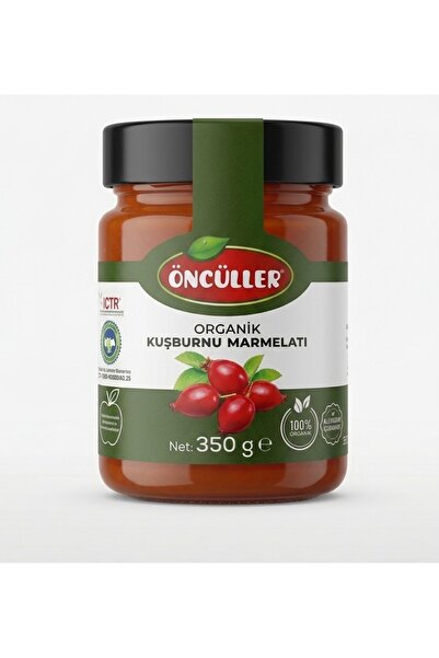 Öncüller Organik Kuşburnu Marmelatı 350 g