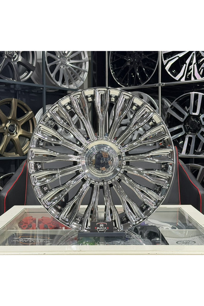 RC 18 İNÇ 5X112 MERCEDES ÖN/ARKA MAYBACH CHROME JANT MODELİ (4ADET)
