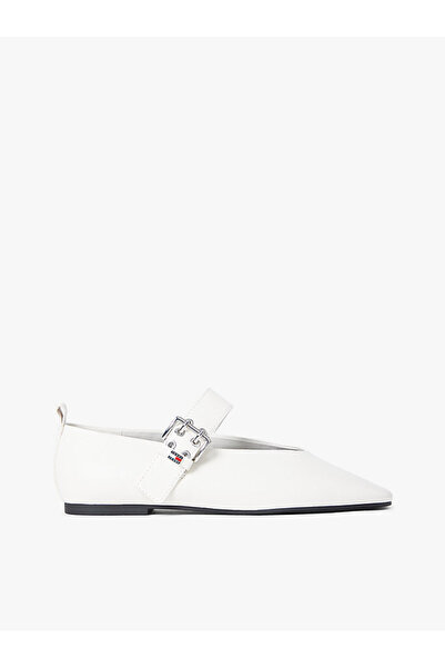 Tommy Hilfiger Kadın TJW Buckle Babet
