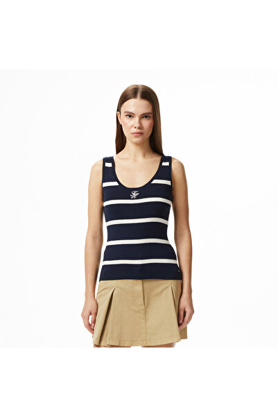 Tommy Hilfiger Full Needle Kadın Lacivert Triko