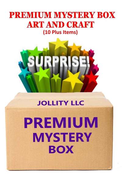 JOLLITY LLC صندوق فني وحرفي فاخر يحتوي على أكثر من 10 قطع