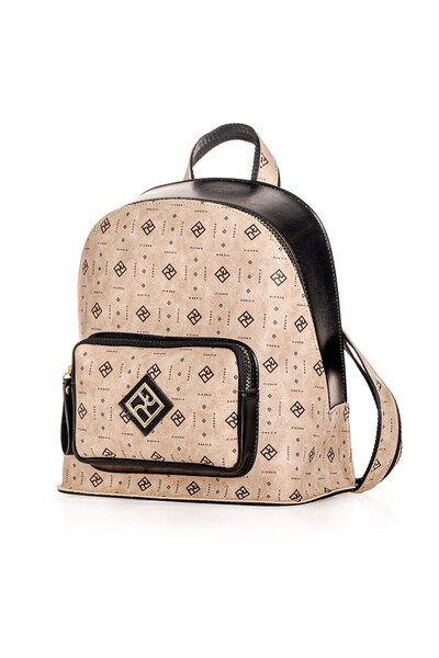 OEM Σακίδιο πλάτης Pierro Accessories Hennil Monogram Large σε Χρώμα Πούρου 9...