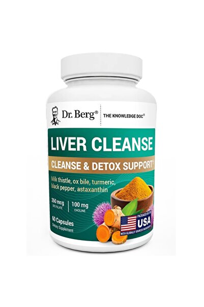 Dr. Berg Nutritional Cleanse & Detox Support 60 Kapsül