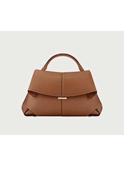 FA.accessories حقيبة نسائية سمايل جلد عتيق بطيات – حقيبة يد / كتف / كاميرا/ ل...