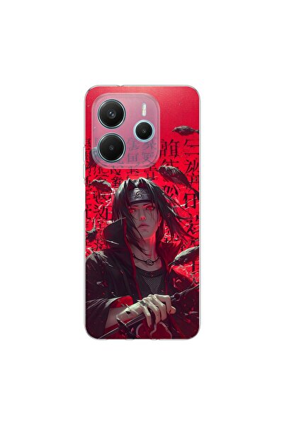 PPKin Redmi Note 14 Uyumlu Anime 9/4 Tasarımlı Şeffaf Kılıf