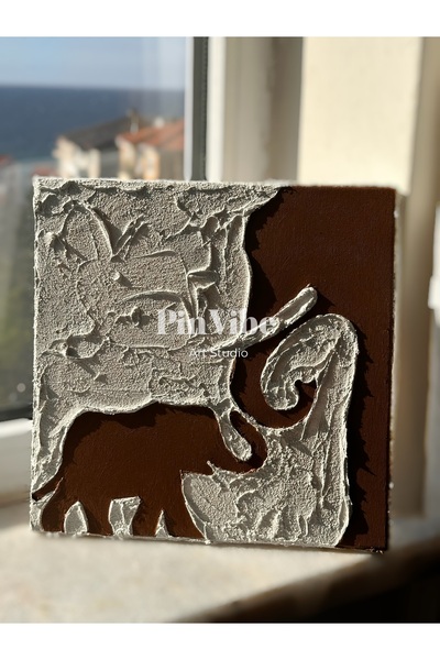Home PinVibe el yapımı kabartmalı hediyelik ANNE GÖLGESİ tablo