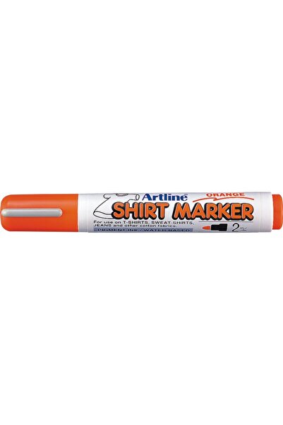 artline T-Shirt marker ARTLINE, corp plastic, varf rotund 2.0mm - portocaliu ...