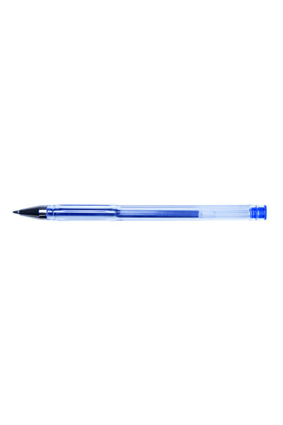 OFFICE products Pix transparent cu gel, varf 0.5mm, - albastru