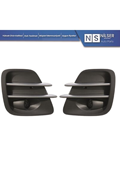 NS Nilser Auto Parts Kia Rio H.B Sis Lamba Kapak Sağ-Sol Takım (SİSLİ-KROM) 2...