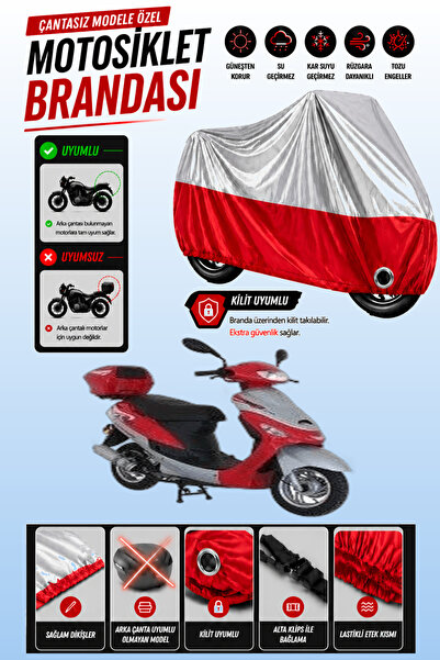 Cemku Twin Top Gray - Bottom Red Mondial 50 Hc Compatible Engine Cover, Rear ...