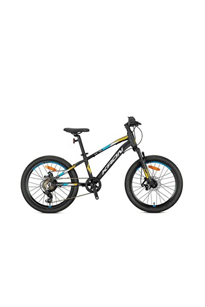 Kron XC75 20 Jant 11K 7 Vites M.Disk Çocuk Dağ Bisikleti M.Siyah Sarı Gri Mavi