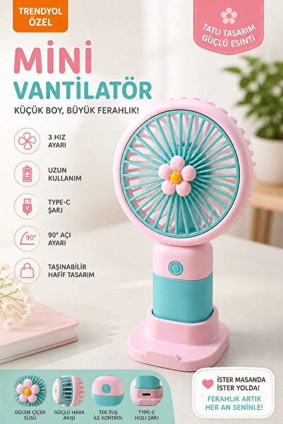 HandHeld Taşınabilir El Fanı