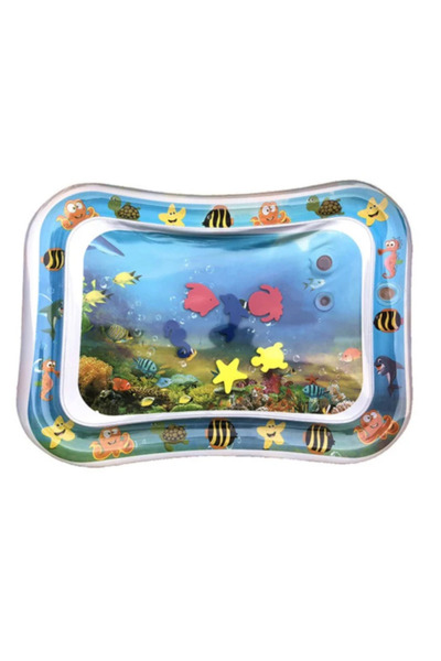 unbranded Inflatable water mat for babies, sensory play mat, motor developmen...