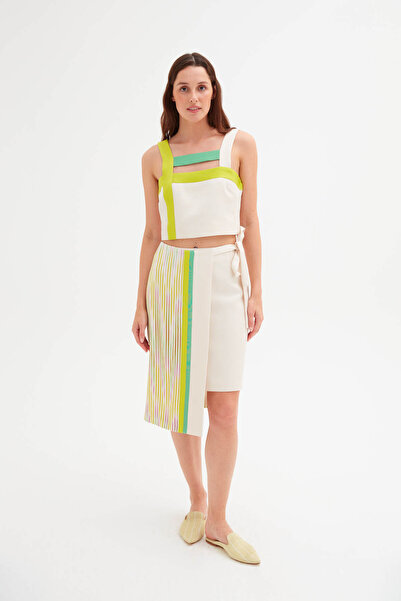 Kutnia Segmented Kutnu Pencil Skirt