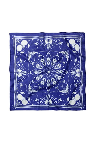 Sultan İpek وشاح/باندانا من القطن والبوليستر بنمط عرقي 60x60 سم