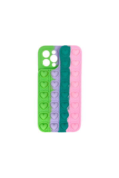 lemontti Husa iPhone 11 Pro Heart Pop it Multicolor 5