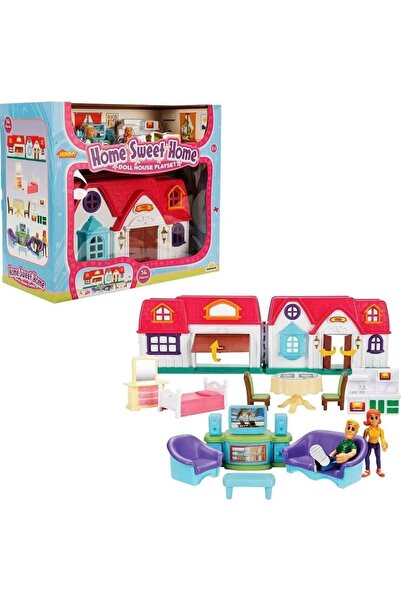 Genel Markalar 5676 Oyuncak Ev Oyun Seti Home Sweet Home 14 Parça