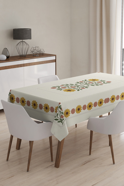 Befahomes PUNCH DESEN BASKILI MASA ÖRTÜSÜ