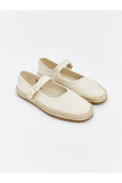 LC Waikiki Rattan Sole Women's Ballet Flats