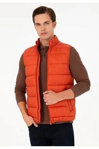 Polo U.S.POLO Erkek Kiremit Yelek
