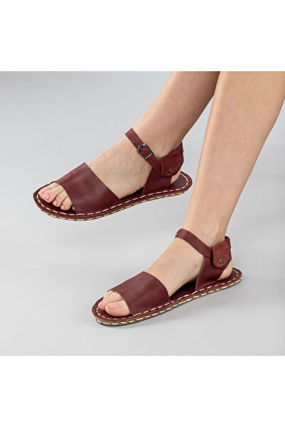Kadın Deri Barefoot Sandalet