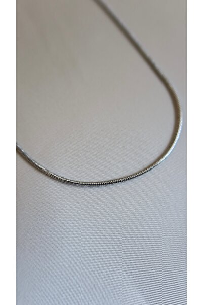 Lysa Jewelry Çelik İnce İtalyan Zincir Silver Kolye