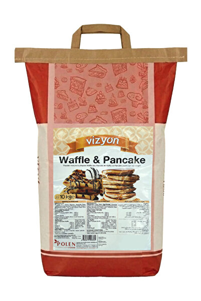 VİZYON Waffle & Pancake Yapımı için Hazır Toz Karışım 10 kg