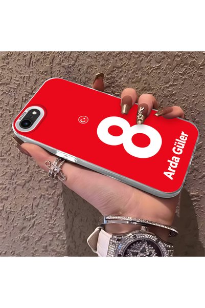 CHICASELUX Silicone Edge Hard Back Phone Case Compatible with iPhone 7 Arda G...