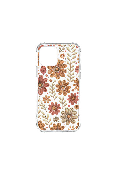 bestcase Husă Antișoc pentru Apple iPhone 11, Model floral estetic de toamnă,...
