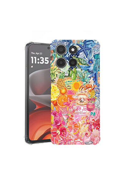 bestcase Husă Antișoc pentru Motorola Moto G86 Power, Tropical, 3119591 AS 2037