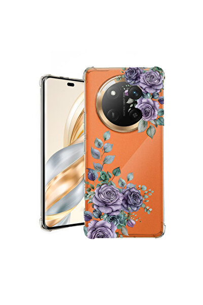 bestcase Αντικραδασμική Θήκη για Honor Magic7 Lite, Φλοράλ - Παστέλ Ροζ Άνθος...