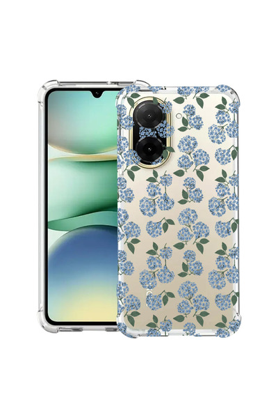 bestcase Αντικραδασμική Θήκη για Xiaomi Redmi A5 (173mm), Φλοράλ - Σχέδιο Ορτ...