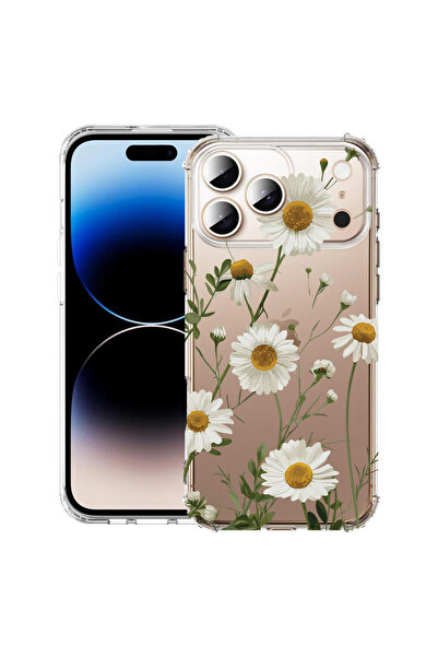 bestcase Husă Antișoc pentru Apple iPhone 17 Pro Max, Florală - Margarete, 20...