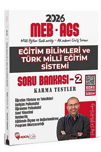 Hoca Kafası Yayınları YENİ AGS - Hoca Kafası 2026 MEB-AGS Eğitim Bilimleri ve...