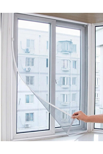 Lisinya Window Fly Screen Tulle 100X150 cm Cuttable Tulle Fly Screen Set with...