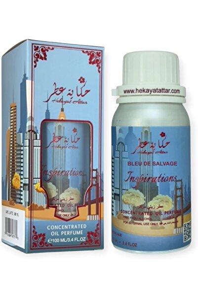 Hekayat Attar BLEU DE SALVAGE 100 ML CONCENTRATED PERFUME OIL