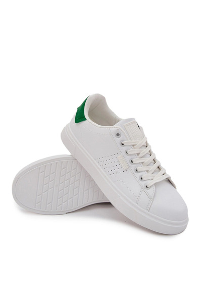 Big Star Shoes Adidași bărbați din piele Big Star OO174116 Alb-Verde 43