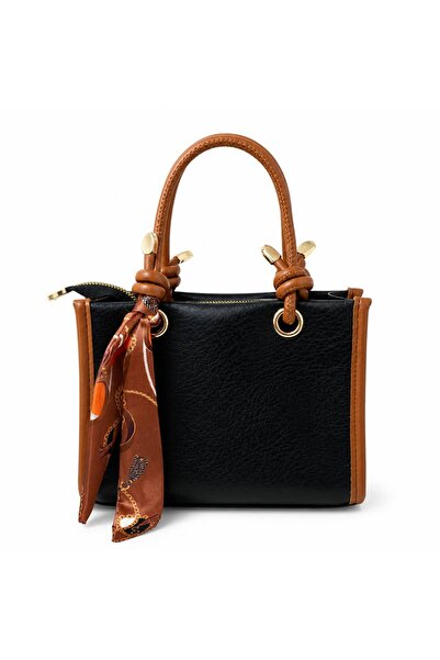 ARZU SEMA Liora Contrast Detailed Handbag