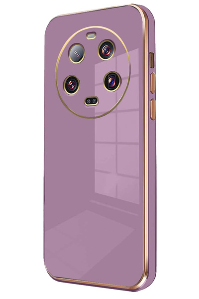 New Face Ilkeshop New Mi 14 Ultra Case Volet Silicone (151059) - Purple