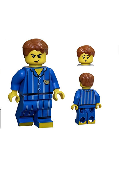 yamanS Ninja Pijamalı Jay Figür Yapı Blok Oyuncak(Custom Özel Tasarım)