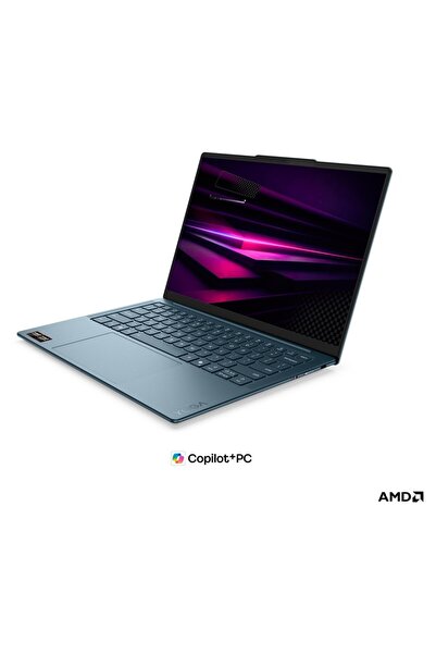LENOVO Laptop Yoga Slim 7 14AGP11 cu procesor AMD Ryzen AI 7 445 până la 4.6G...