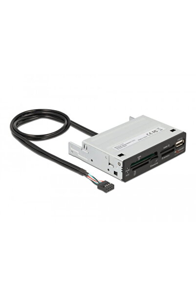 DELOCK Cititior de carduri 3.5" USB 2.0 Alb